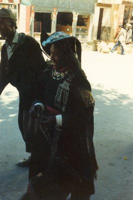 Ladakhi lady