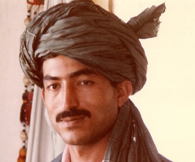 Musa Khan with turban