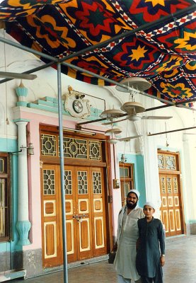 Gari Saidan mosque-courtyard