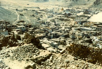 Leh from palace hill