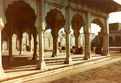 Inside Agra Fort - DIWAN-I-AM