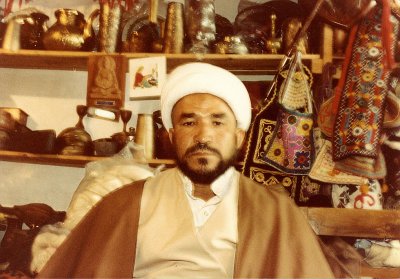 Shia cleric in G.M. Baigs shop