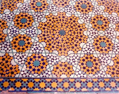 Mosaic tile detail