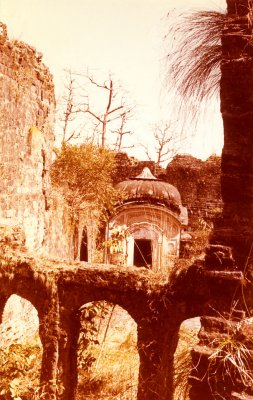 Ruins above Kotla village