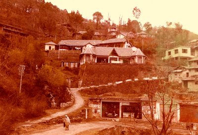 Dharamsala-path to my quarters