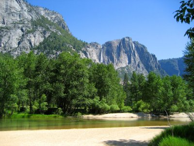 Yosemite-peaceful beach