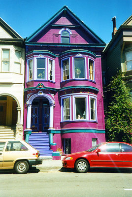 Purple house