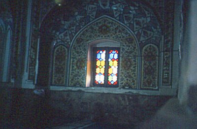 Window in Mahabat Khan Mosque