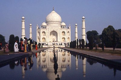 Taj Mahal-An unusual view