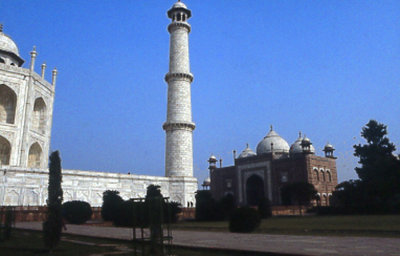 Agra-Taj minar & jawab