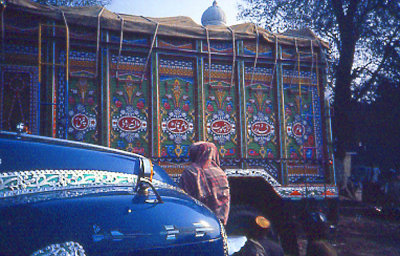 Pakistan-truck side