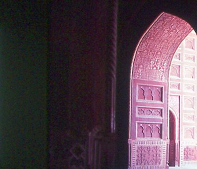 Agra-archway at Taj