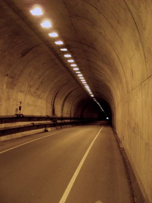Bunker Road Tunnel from the West