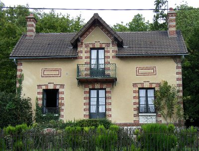 house along the road