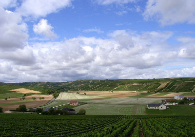 French countryside south of Paris