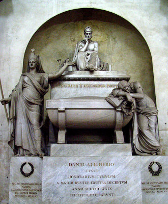 Florence: Santa Croce-Dante's Tomb