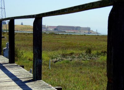 Greenbrae Boardwalk--San Quentin Prison