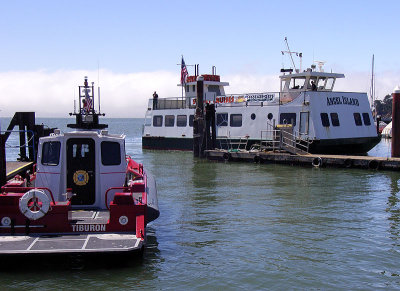 Angel Island Ferry: Tiburon, CA