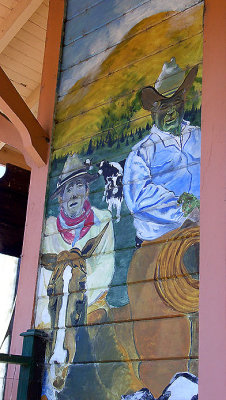 Pt. Reyes Station, California: Mural 1