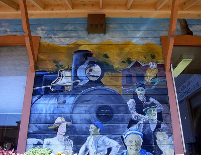 Pt. Reyes Station, California: Mural 2