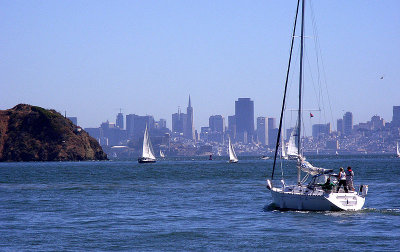 San Francsisco from Tiburon, California