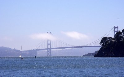 Golden Gate Bridge from Tiburon