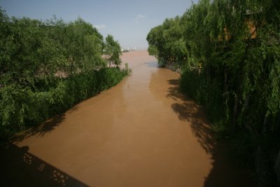 water of yellow river is really yellow