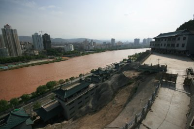 the yellow river, lanzhou