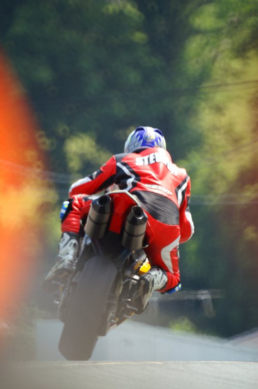 Running Wide Sulby Bridge (TT)