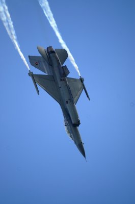 F16 flying Falcon