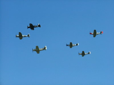 USN Fly Past