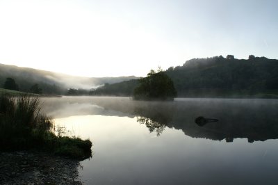 Rydal Water Morning Mist