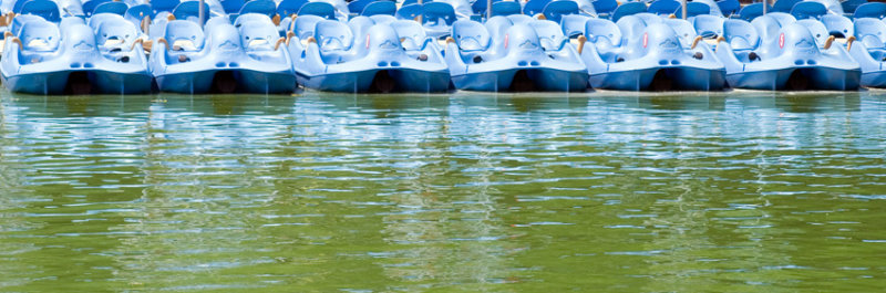 Blue Boats<br> by Tlaloc