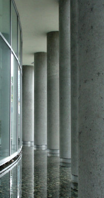 Columns in Reflecting Pool