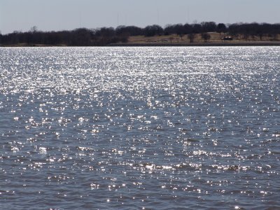 Sunglare On Lake