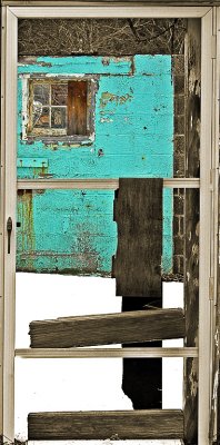 Blue Doorway  by moondog