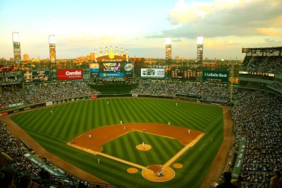 Chicago White Sox  Landscape  by Norbert