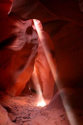 The Lights of Lower Antelope Canyon