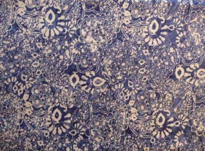 Fabric detail: paisley batik