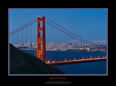 Golden Gate Bridge Panorama