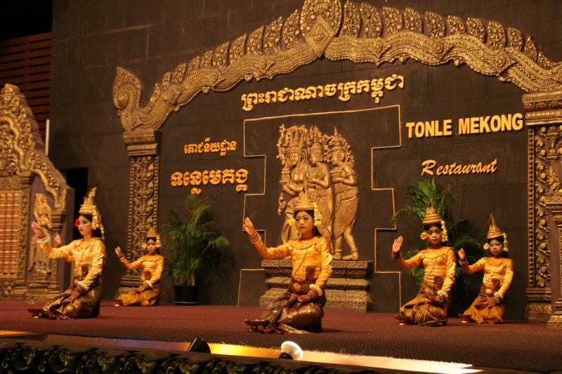 traditional Cambodian dance show