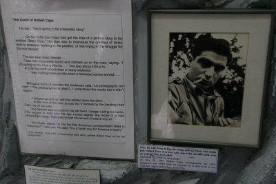 In 1954, in French Indochina, Robert Capa was the first American photographer to die in what would become the Vietnam War