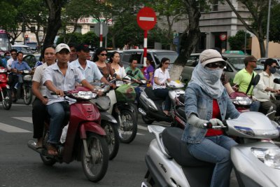 Ho Chi Minh City is the City of Motorbikes