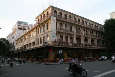 Continental hotel - the novel The Quiet American by Graham Greene (about life in Saigon before Vietnam War) took place here