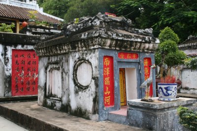 temples in Chau Doc, a small town close to Cambodian border