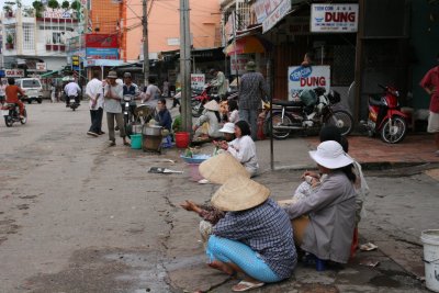 Chau Doc street life