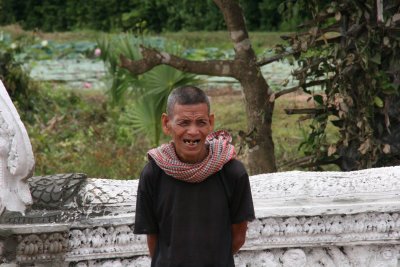 old Cambodia man