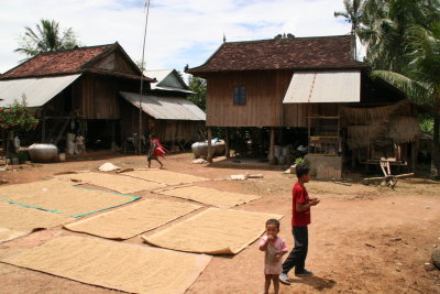 village life in south Cambodia