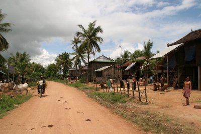 village life in south Cambodia