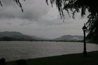 Kampot, the former French resort, is now in ruins